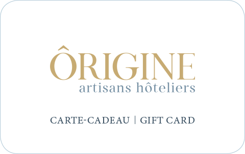 Carte-cadeau Ôrigine artisans hôteliers