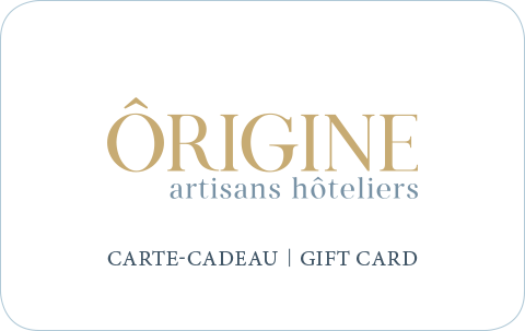 Ôrigine artisans hôteliers Gift-card